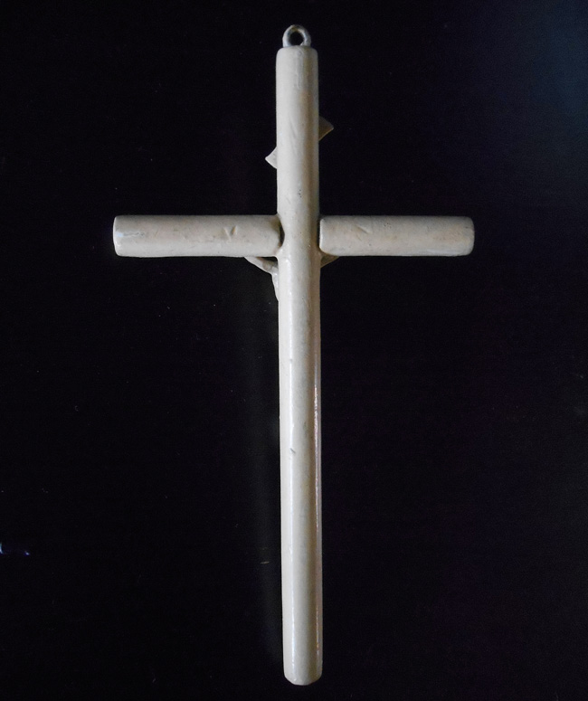 適切な価格 アンティーク アイボリー クロス 十字架 木製 セルロイド 